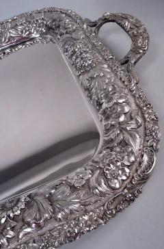  Stieff Traditional Stieff Baltimore Repousse Sterling Silver Tray 1946 - 4246949