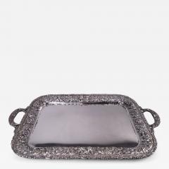  Stieff Traditional Stieff Baltimore Repousse Sterling Silver Tray 1946 - 4248538