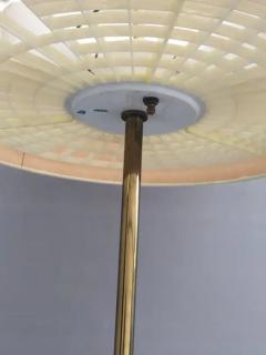  Stiffel Lamp Company Brass and Acrylic Floor Lamp End Table - 3349373