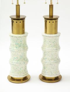  Stiffel Lamp Company Pair of Large Ceramic Lamps by Stiffel  - 2112307