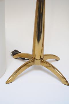  Stiffel Lamp Company Pair of Mid Century Stiffel Rocket Table Lamps in Brass - 3674308