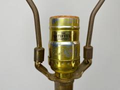  Stiffel Lamp Company Stiffel Mid Century Modern Brass Baluster Style Table Lamp a Pair - 3422014