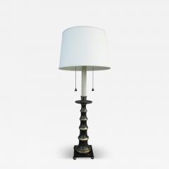  Stiffel Lamp Company Stiffel Patinated Brass Faux Bamboo Lamp - 4458026