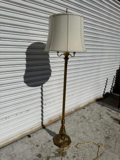  Stiffel Lamp Company Vintage Brass Stiffel 4 Light Floor Lamp - 4474493