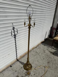  Stiffel Lamp Company Vintage Brass Stiffel 4 Light Floor Lamp - 4474556