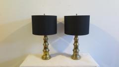  Stiffel Pair of Brass Stiffel Lamps - 465079