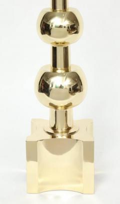  Stiffel Parzinger Influenced Brass Table Lamps by Stiffel - 883524