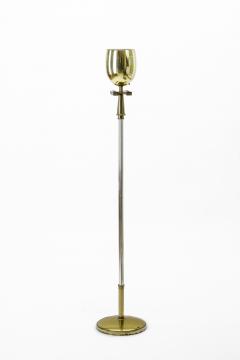  Stiffel Stiffel Brass Greek Key Design Torchere Floor Lamp in good vintage condition - 893152