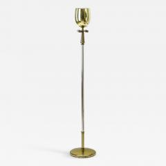  Stiffel Stiffel Brass Greek Key Design Torchere Floor Lamp in good vintage condition - 894651
