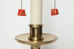  Stiffel Stylized Bamboo Satin Brass Lamps - 887454