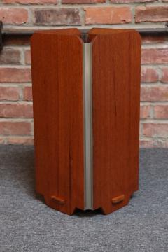  Stildomus Ico Parisi for Stildomus Temide Palisander Umbrella Stand with Drip Pan - 4308438