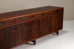  Stildomus Stildomus Style Italian Credenza in Rosewood Veneer Italy 1960s - 4321784