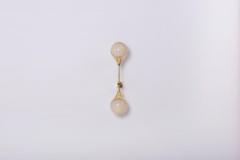  Stilnovo 1 of 8 Murano Glass and Brass Sconce or Wall Lamp Attributed to Stilnovo - 1211159