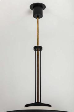  Stilnovo 1950s Brass and Glass Suspension Light Attributed to Bruno Gatta for Stilnovo - 1362150