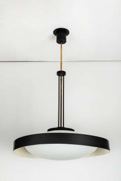  Stilnovo 1950s Brass and Glass Suspension Light Attributed to Bruno Gatta for Stilnovo - 1362152