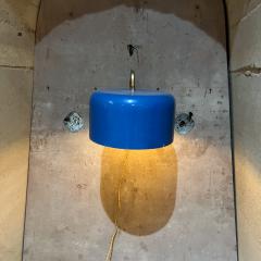  Stilnovo 1950s Italian Blue Modern Wall Sconce Lamp Style Stilnovo - 3515950