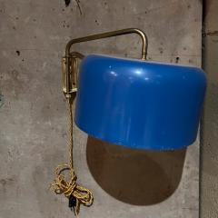  Stilnovo 1950s Italian Blue Modern Wall Sconce Lamp Style Stilnovo - 3515952