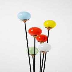  Stilnovo 1950s Italian Stilnovo 6 light Alberello floor lamp Milan - 4637033