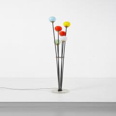  Stilnovo 1950s Italian Stilnovo 6 light Alberello floor lamp Milan - 4637034