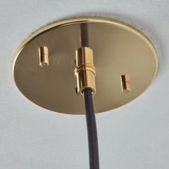  Stilnovo 1950s Stilnovo Sculptural Opaline Glass Pendant - 3366175