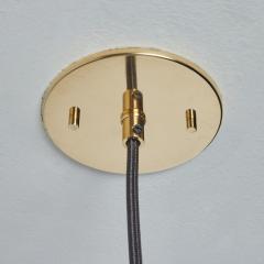  Stilnovo 1950s Stilnovo Sculptural Opaline Glass Pendant - 3366178