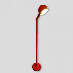  Stilnovo 1960S STILNOVO DESIGN RED LACQUERED FLOOR LAMP - 2956599