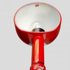  Stilnovo 1960S STILNOVO DESIGN RED LACQUERED FLOOR LAMP - 2956600