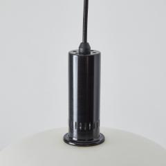  Stilnovo 1960s Opaline Glass and Metal Pendant Attributed to Stilnovo - 3425662