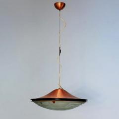  Stilnovo 1960s Rare Stilnovo Hanging Lamp Attributed to G Scolari - 107876