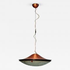  Stilnovo 1960s Rare Stilnovo Hanging Lamp Attributed to G Scolari - 109620