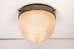  Stilnovo 1960s Stilnovo Brass and Glass Ceiling Lamp - 1670749