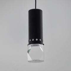  Stilnovo 1960s Stilnovo Faceted Diffuser Pendant Lamp - 2645104