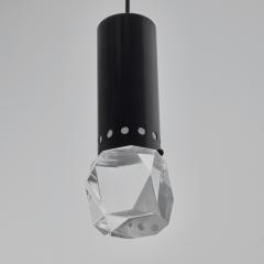  Stilnovo 1960s Stilnovo Faceted Diffuser Pendant Lamp - 2645107