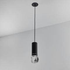  Stilnovo 1960s Stilnovo Faceted Diffuser Pendant Lamp - 2645113