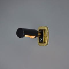  Stilnovo 1960s Stilnovo Model 2134 Articulating Brass and Metal Wall Lamps - 4544857