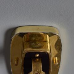  Stilnovo 1960s Stilnovo Model 2134 Articulating Brass and Metal Wall Lamps - 4544861