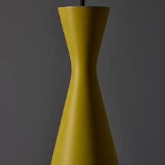  Stilnovo 1970s Yellow Metal Diabolo Pendant Lamp Attributed to Stilnovo Two Enlighten - 4284057