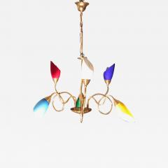  Stilnovo Amusing Stilnovo Brass Chandelier - 672042