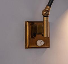  Stilnovo Articulated Stilnovo wall light Italy c1950 - 4444544