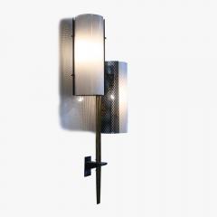  Stilnovo BLACK AND WHITE COLOUR SHADE STILNOVO DESIGN WALL SCONCE - 1885158