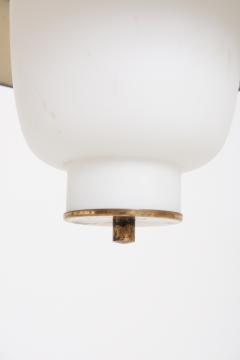  Stilnovo Brass and Glass Ceiling Light by Stilnovo - 3657344