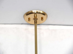  Stilnovo Brass and Glass Pendant by Stilnovo - 409006