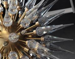  Stilnovo Exceptional Huge Atomic or Sputnik Chandelier Attributed to Stilnovo - 543612