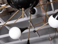  Stilnovo Exceptional Huge Atomic or Sputnik Chandelier in the Style of Stilnovo - 543468