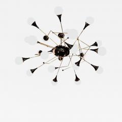  Stilnovo Exceptional Huge Atomic or Sputnik Chandelier in the Style of Stilnovo - 544960