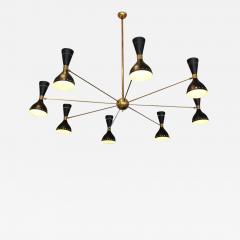  Stilnovo Gigantic Stilnovo Style Chandelier - 696548