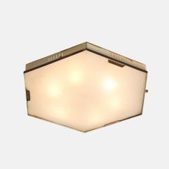  Stilnovo Hexagonal Flush Mount Ceiling Light Model 1183 by Stilnovo - 4225976