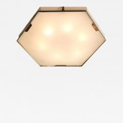  Stilnovo Hexagonal Flush Mount Ceiling Light Model 1183 by Stilnovo - 4226798