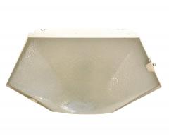  Stilnovo Hexagonal Stilnovo Flush Mount or Sconce Italy 1960s - 2303437