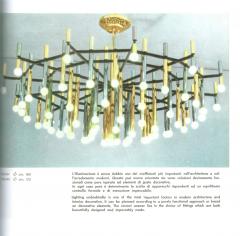  Stilnovo Important Large Chandelier Model 1155 43 by Stilnovo - 768958